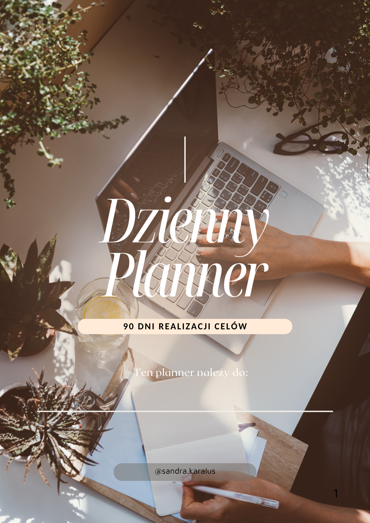 Dzienny Planner - 90 dni realizacji celów ✨