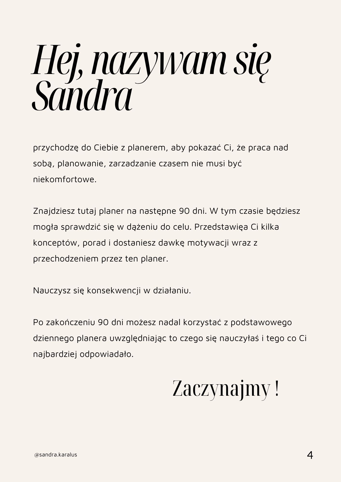 Dzienny Planner - 90 dni realizacji celów ✨ - obrazek 3