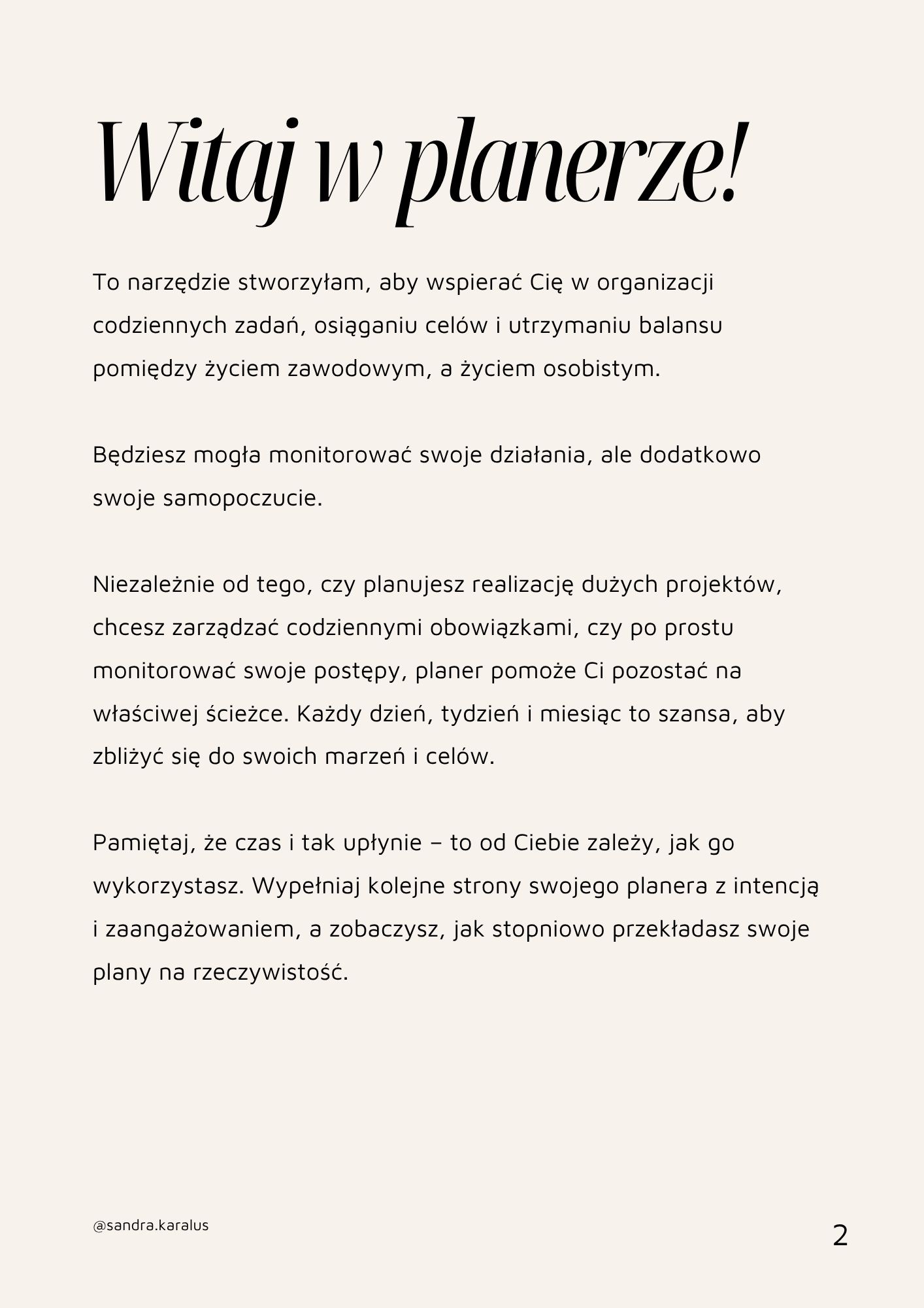Dzienny Planner - 90 dni realizacji celów ✨ - obrazek 2